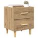 Dulap de pat cu sertar 2 pcs Stejar Artizanal 40 x 35 x 47.5cm - WALTI WALTI