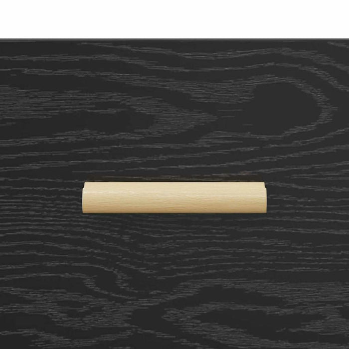 Dulap de pat Stejar Negru 40 x 35 x 47.5cm Lemn compozit - WALTI WALTI