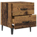 Dulap de pat 2 pcs Lemn vechi 40 x 35 x 47,5 cm Lemn compozit - WALTI WALTI