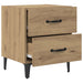 Dulap de pat cu sertar 2 pcs Stejar Artizanal 40 x 35 x 47,5 cm - WALTI WALTI
