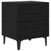 Dulap de pat Stejar Negru 40 x 35 x 47,5 cm Lemn compozit - WALTI WALTI