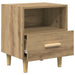 Dulap de noapte Stejar Artizanal 40 x 35 x 47 cm Lemn compozit - WALTI WALTI