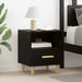 Dulap de noapte Stejar Negru 40 x 35 x 47 cm Lemn compozit - WALTI WALTI