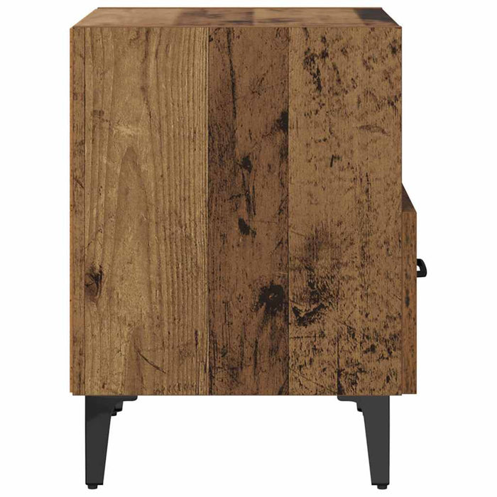 Dulap de noapte Lemn vechi 40 x 35 x 47,5 cm Lemn compozit - WALTI WALTI