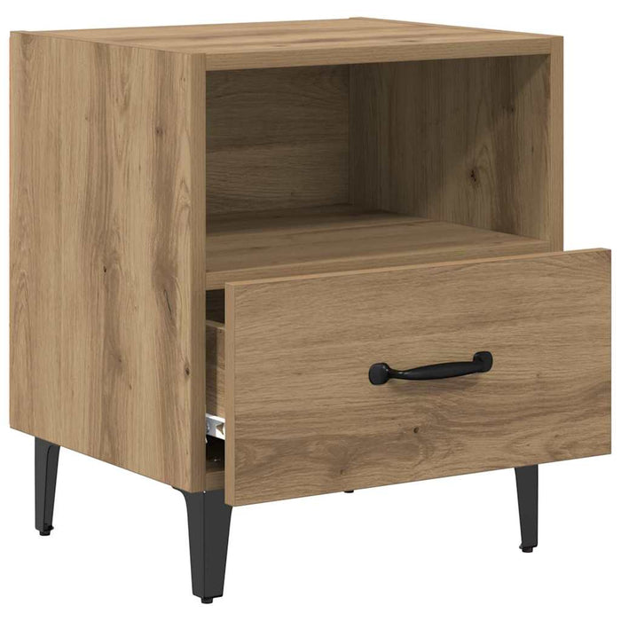 Dulap de noapte cu sertar Stejar Artizanal 40 x 35 x 47,5 cm - WALTI WALTI