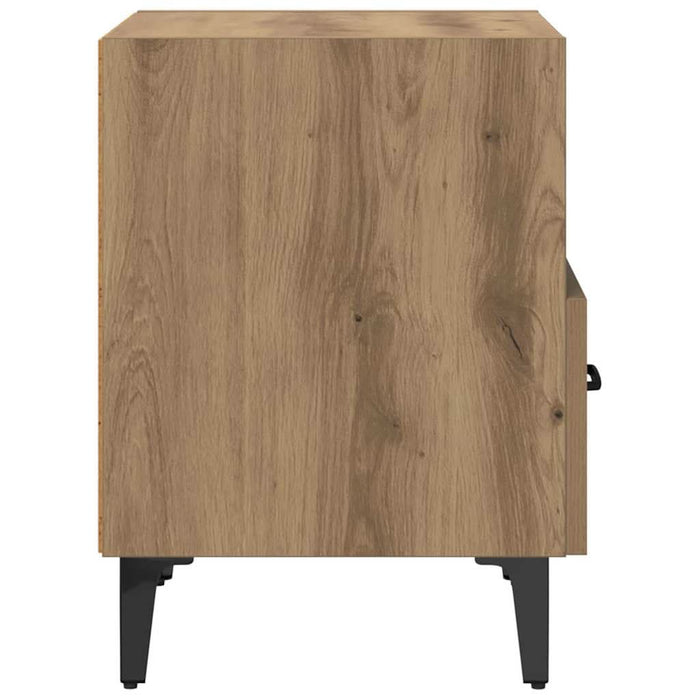 Dulap de noapte 2 pcs Stejar Artizanal 40 x 35 x 47,5 cm - WALTI WALTI