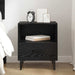 Dulap de noapte Stejar negru 40 x 35 x 47.5 cm Lemn compozit - WALTI WALTI