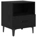 Dulap de noapte Stejar negru 40 x 35 x 47.5 cm Lemn compozit - WALTI WALTI
