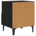 Dulap de noapte Stejar negru 40 x 35 x 47.5 cm Lemn compozit - WALTI WALTI