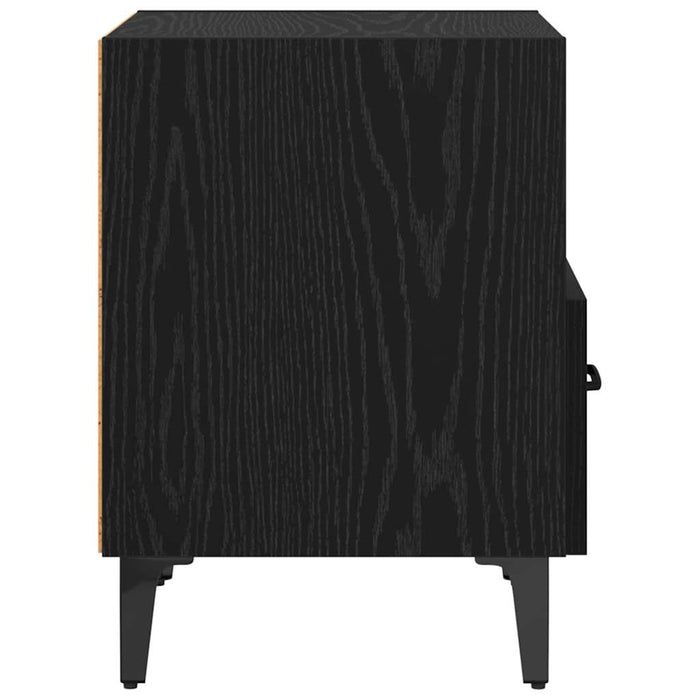 Dulap de noapte Stejar negru 40 x 35 x 47.5 cm Lemn compozit - WALTI WALTI