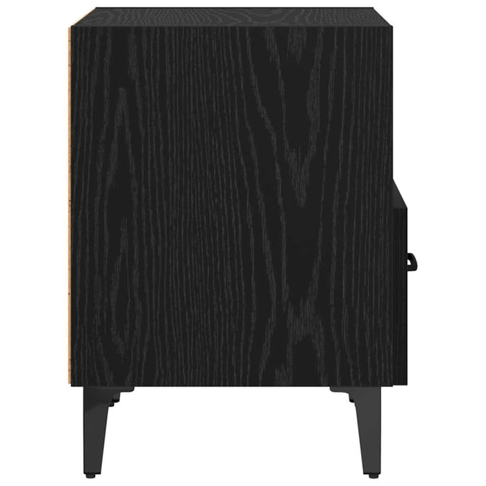 Dulap de noapte cu sertar 2 pcs Stejar negru 40 x 35 x 47.5 cm - WALTI WALTI