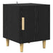 Dulap de noapte Pe perete 2 pcs Stejar Negru 40 x 40 x 50 cm - WALTI WALTI