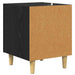 Dulap de noapte Pe perete 2 pcs Stejar Negru 40 x 40 x 50 cm - WALTI WALTI