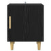 Dulap de noapte Pe perete 2 pcs Stejar Negru 40 x 40 x 50 cm - WALTI WALTI