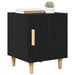 Dulap de noapte Pe perete 2 pcs Stejar Negru 40 x 40 x 50 cm - WALTI WALTI