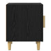 Dulap de noapte Pe perete 2 pcs Stejar Negru 40 x 40 x 50 cm - WALTI WALTI