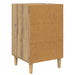 Dulap de noapte Stejar Artizanal 40 x 40 x 66 cm Lemn compozit - WALTI WALTI