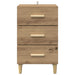 Dulap de noapte Stejar Artizanal 40 x 40 x 66 cm Lemn compozit - WALTI WALTI