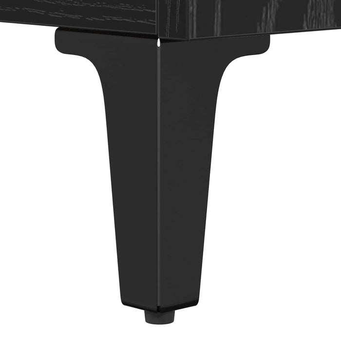Dulap de noapte Stejar Negru 40 x 40.5 x 66 cm Lemn compozit - WALTI WALTI