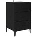 Dulap de noapte Stejar Negru 40 x 40.5 x 66 cm Lemn compozit - WALTI WALTI