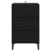Dulap de noapte Stejar Negru 40 x 40.5 x 66 cm Lemn compozit - WALTI WALTI