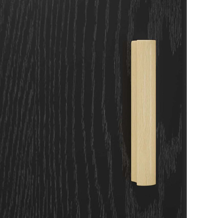 Bufet Stejar Negru 70 x 34 x 90 cm Lemn compozit - WALTI WALTI