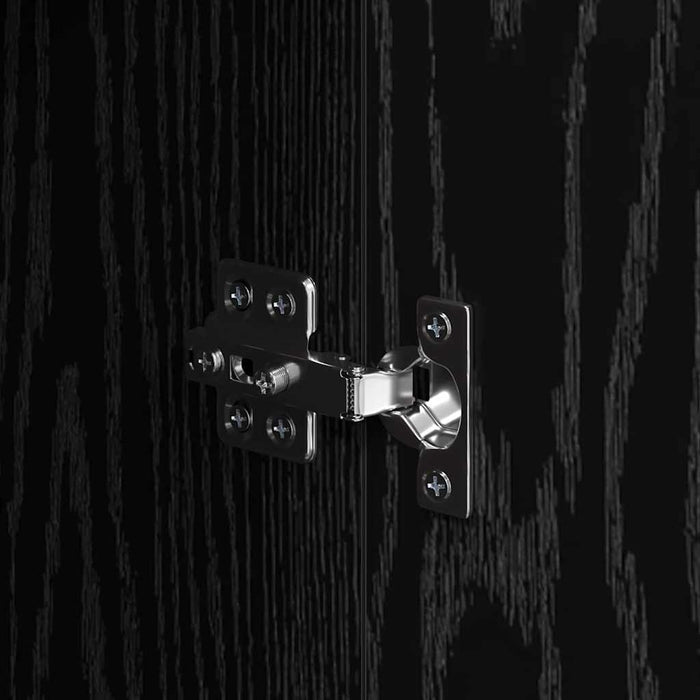 Bufet Stejar Negru 70 x 34 x 90 cm Lemn compozit - WALTI WALTI