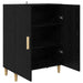 Bufet Stejar Negru 70 x 34 x 90 cm Lemn compozit - WALTI WALTI