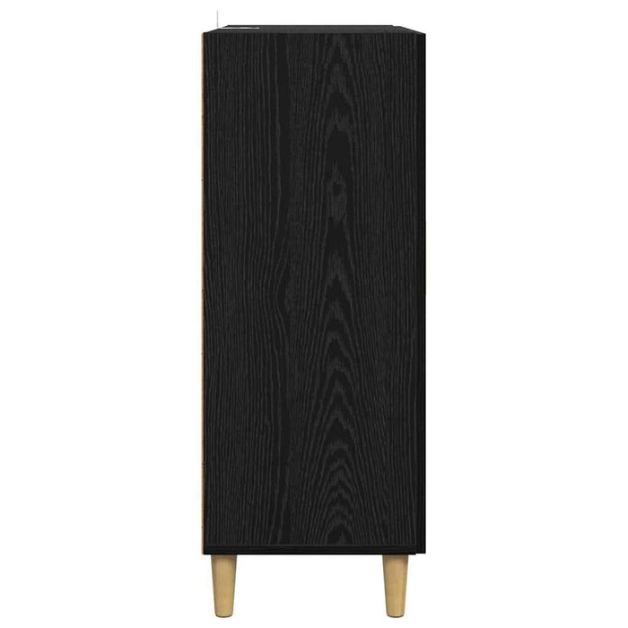 Bufet Stejar Negru 70 x 34 x 90 cm Lemn compozit - WALTI WALTI