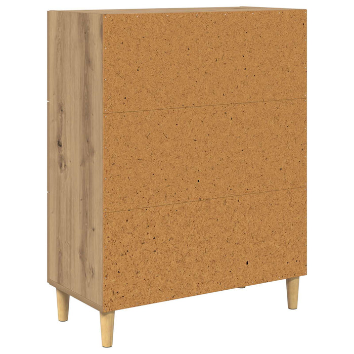 Bufet Stejar Artizanal 69,5 x 34 x 90 cm Lemn compozit - WALTI WALTI