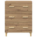 Bufet Stejar Artizanal 69,5 x 34 x 90 cm Lemn compozit - WALTI WALTI