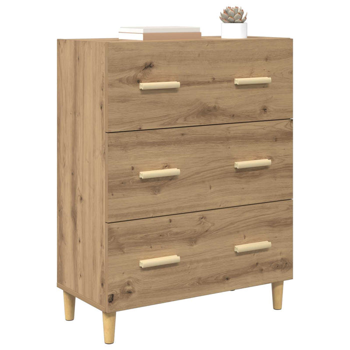 Bufet Stejar Artizanal 69,5 x 34 x 90 cm Lemn compozit - WALTI WALTI