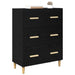 Bufet Stejar Negru 69,5 x 34 x 90 cm Lemn compozit - WALTI WALTI
