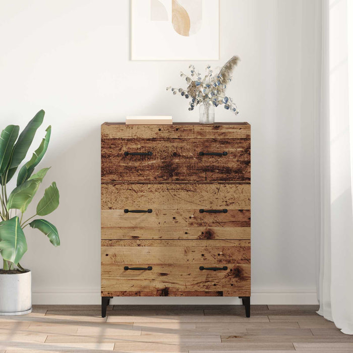 Bufet Lemn vechi 69,5 x 34 x 90 cm Lemn Ingineresc și Fier - WALTI WALTI