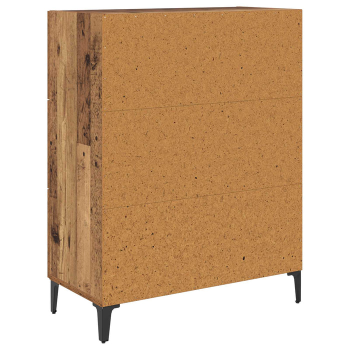 Bufet Lemn vechi 69,5 x 34 x 90 cm Lemn Ingineresc și Fier - WALTI WALTI