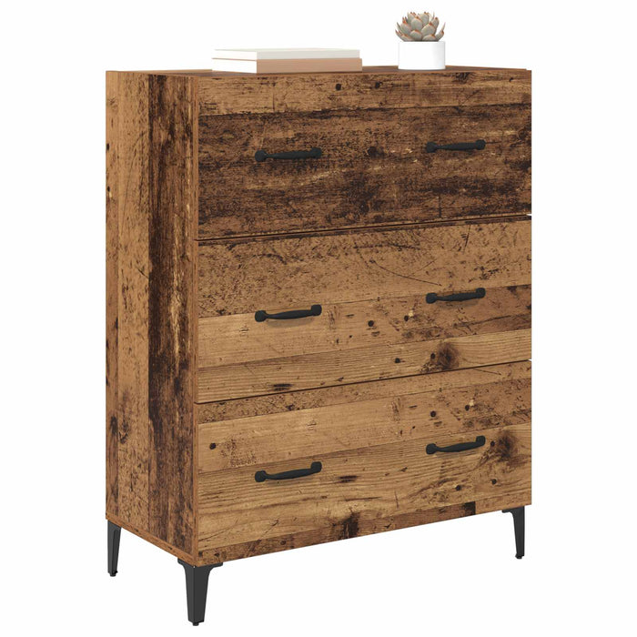 Bufet Lemn vechi 69,5 x 34 x 90 cm Lemn Ingineresc și Fier - WALTI WALTI