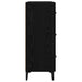 Bufet Stejar Negru 69,5 x 34 x 90 cm Lemn Ingineresc și Fier - WALTI WALTI