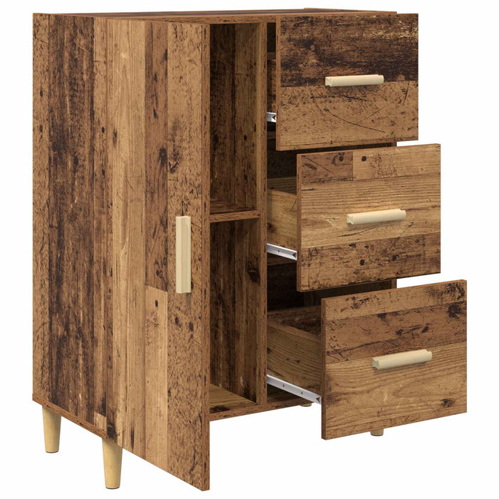 Bufet cu sertar Lemn vechi 34 x 69.5 x 90 cm Lemn compozit - WALTI WALTI
