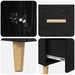 Bufet cu sertar Stejar negru 34 x 69.5 x 90 cm Lemn compozit - WALTI WALTI