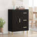 Bufet cu sertar Stejar negru 34 x 69.5 x 90 cm Lemn compozit - WALTI WALTI