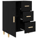 Bufet cu sertar Stejar negru 34 x 69.5 x 90 cm Lemn compozit - WALTI WALTI