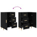 Bufet cu sertar Stejar negru 34 x 69.5 x 90 cm Lemn compozit - WALTI WALTI