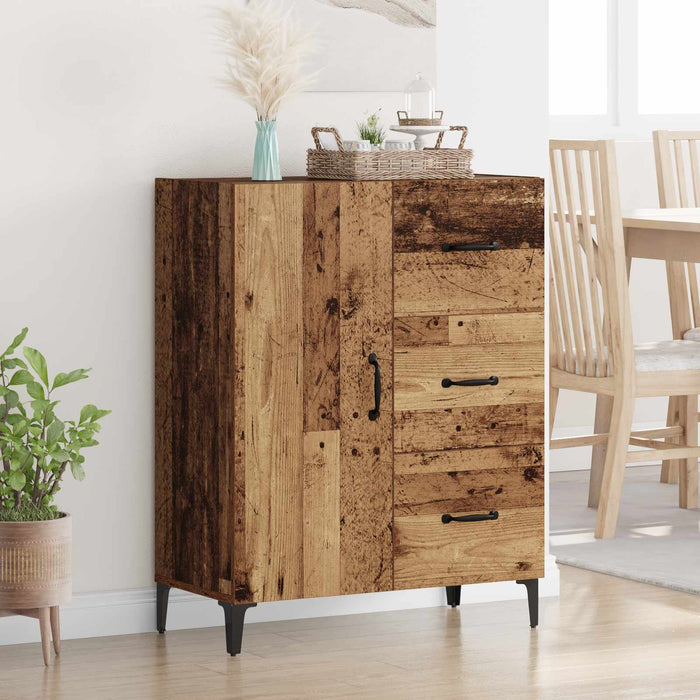 Bufet cu sertar Lemn vechi 69,5 x 34 x 90 cm Lemn compozit - WALTI WALTI