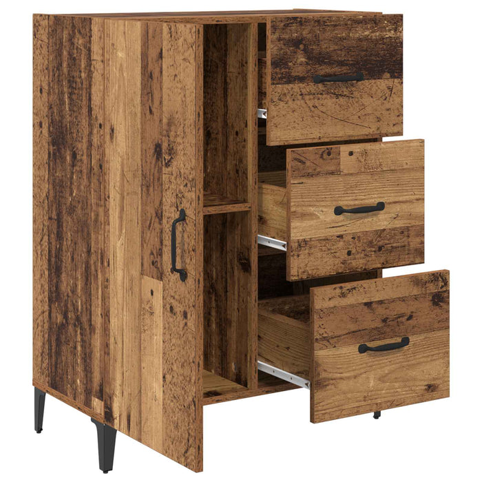 Bufet cu sertar Lemn vechi 69,5 x 34 x 90 cm Lemn compozit - WALTI WALTI