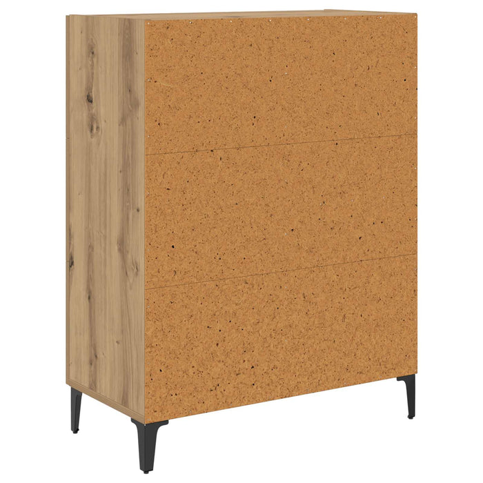 Bufet Stejar Artizanal 69,5 x 34 x 90 cm Lemn compozit - WALTI WALTI