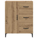 Bufet Stejar Artizanal 69,5 x 34 x 90 cm Lemn compozit - WALTI WALTI