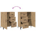 Bufet Stejar Artizanal 69,5 x 34 x 90 cm Lemn compozit - WALTI WALTI