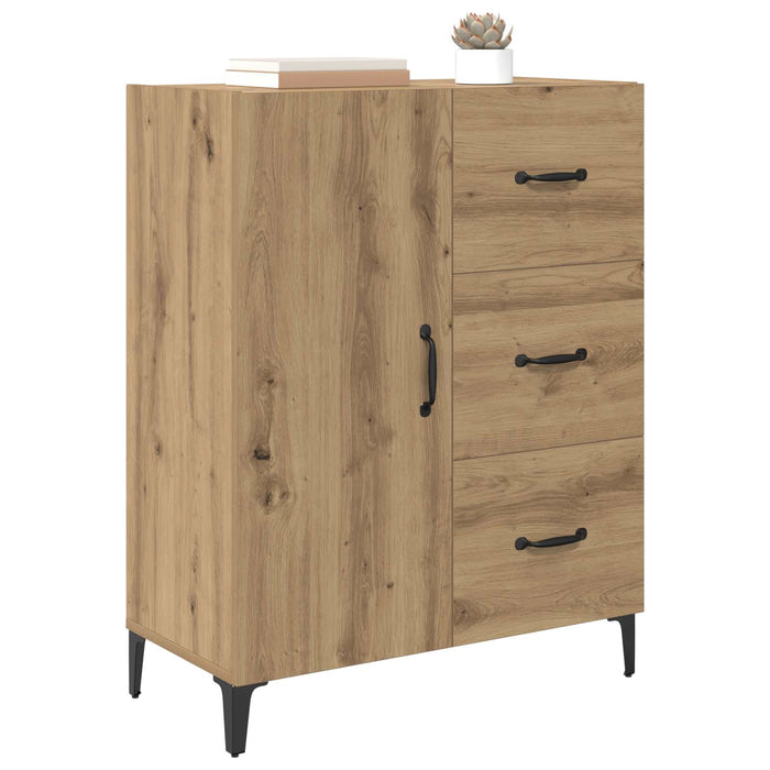 Bufet Stejar Artizanal 69,5 x 34 x 90 cm Lemn compozit - WALTI WALTI