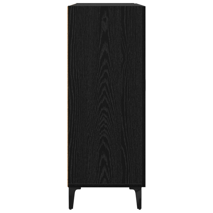 Bufet cu sertar Stejar Negru 69,5 x 34 x 90 cm Lemn compozit - WALTI WALTI