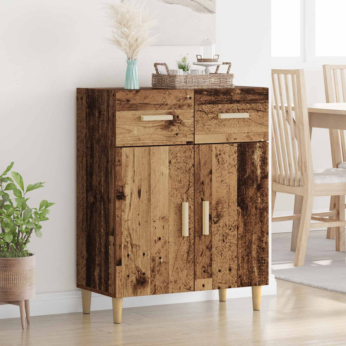 Bufet cu sertar Lemn vechi 34 x 69.5 x 89 cm Lemn compozit - WALTI WALTI
